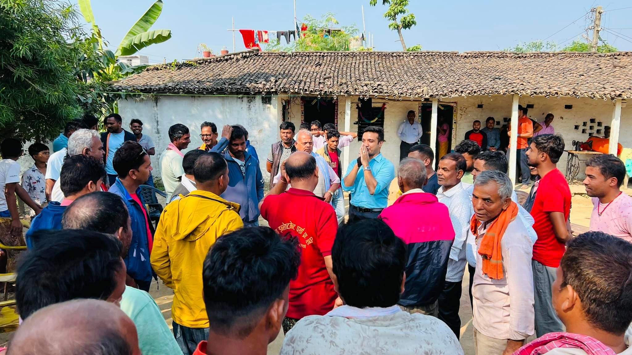 अंसारी द्धारा पटेलनगरमा छठको शुभकामना आदान प्रदान सहित चुनावी छलफल सम्पन्न