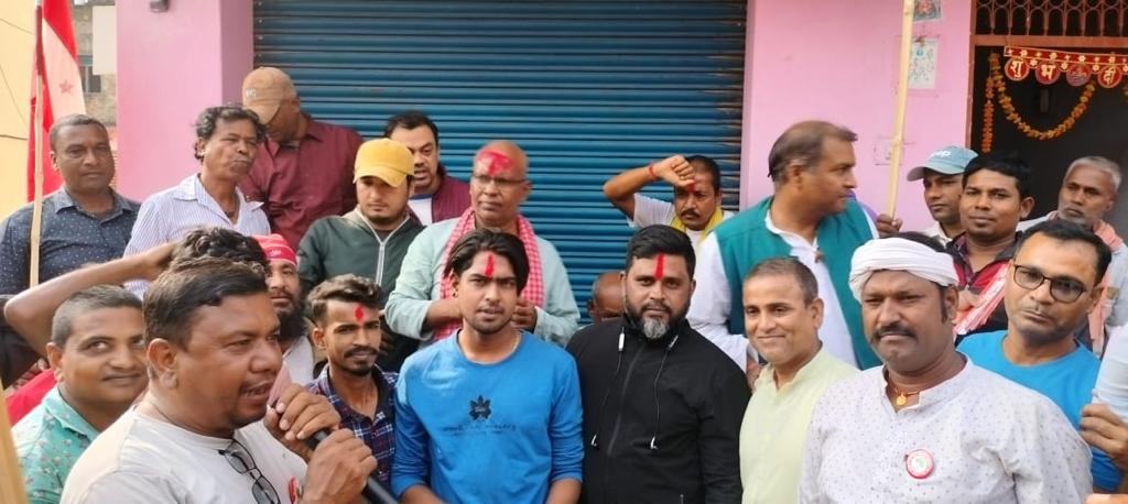 सयौं नेता तथा कार्यकर्ता नेपाली कांग्रेसमा पार्टी प्रवेश