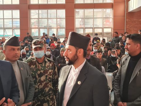 उप्रधान तथा गृहमन्त्री रवि लामिछानेले राहदानी विभागको अनुगमन गरे