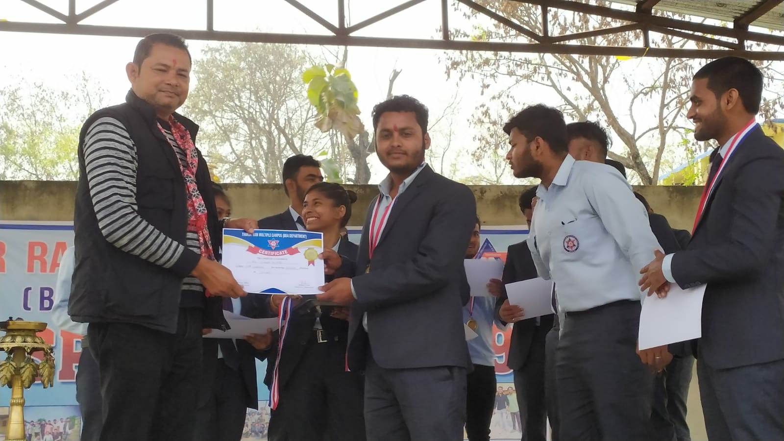 ठाकुर राम बहुमुखी क्याम्पसको बि.बि.ए शंकाय द्वारा खेलकुद सप्पन्न