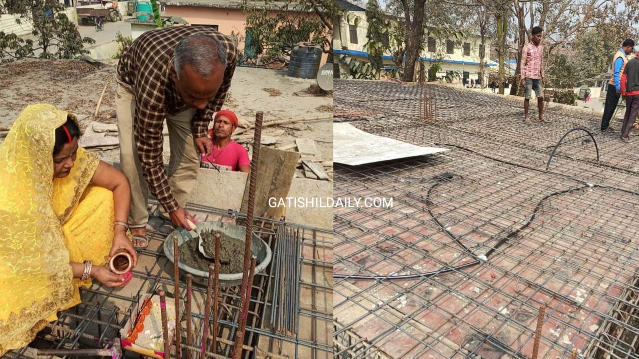 भेटेरिनरी अस्पताल तथा पशु सेवा विज्ञ केन्द्र पर्साको नयाँ अधुनिक भवनको निर्माण कार्यले तिब्रगती लियो