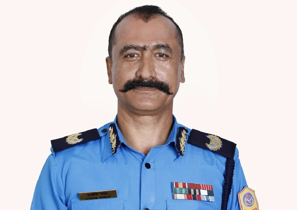 नेपाल प्रहरीका डीआईजी अशोक सिंहले राजीनामा दिए