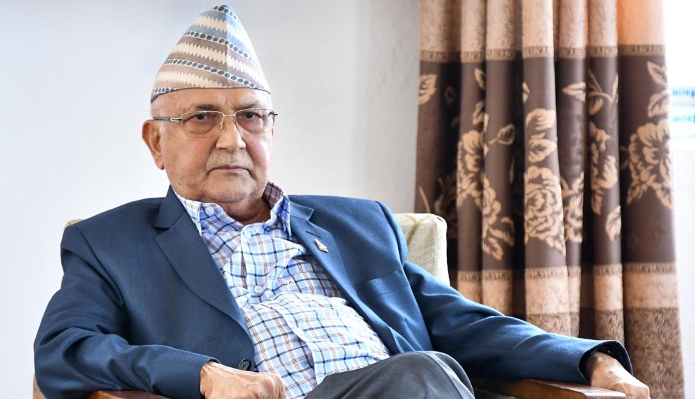 राजनीतिक दल र राजसंस्थाबीच सहकार्यको कुनै औचित्य छैन: अध्यक्ष ओली
