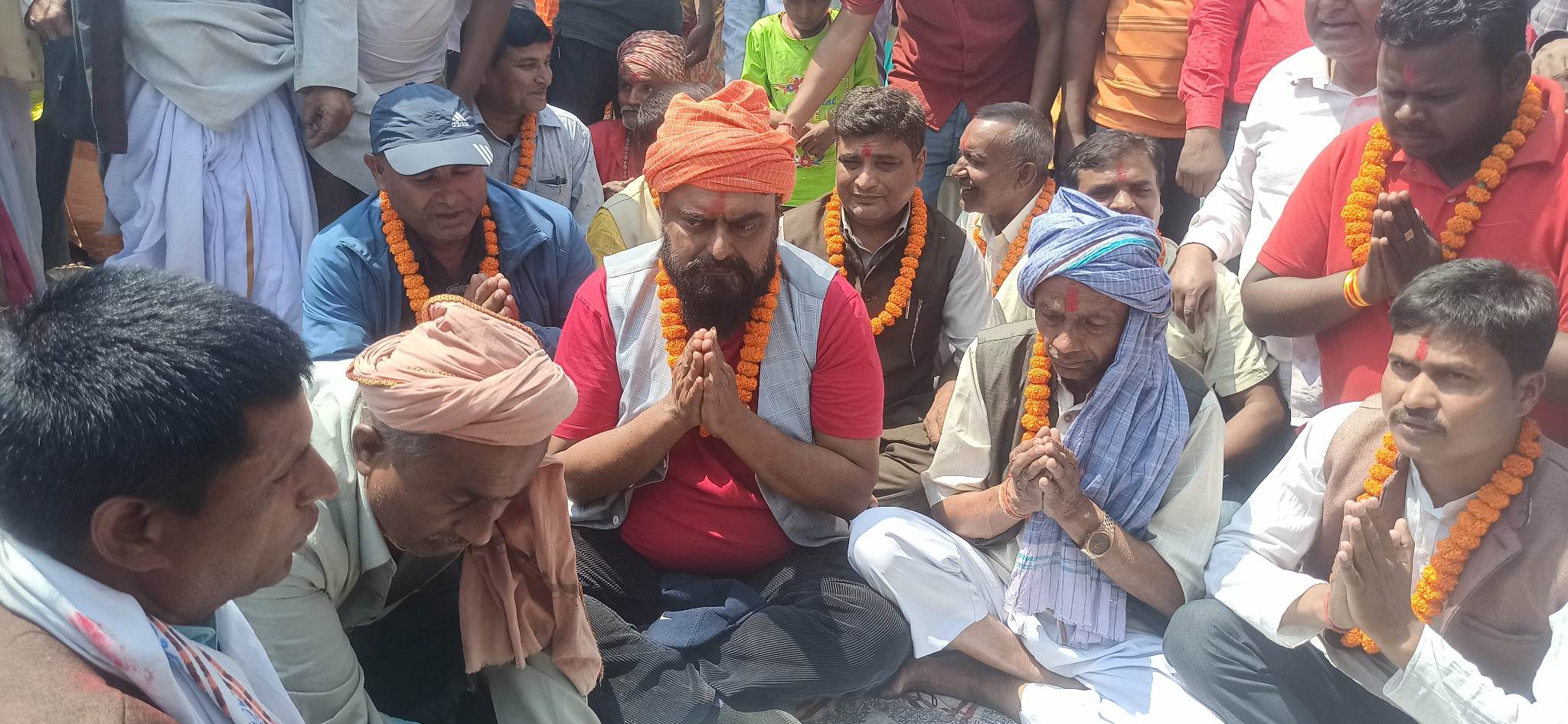 जितपुर-सिमराको हरपुरमा श्रीकृष्ण मन्दिर तथा धर्मशालाको शिलान्यास कार्यक्रम सम्पन्न