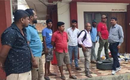 भूक्तानी नदिने पुर्वाधार बिकास मन्त्रालयका सचीव थुनिए