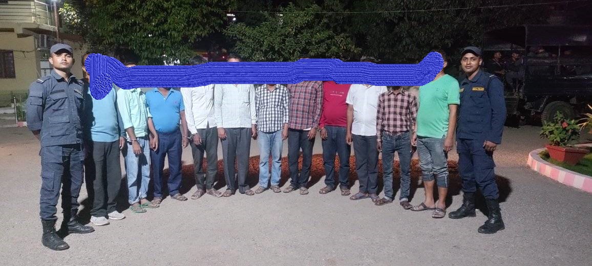 वीरगञ्ज यातायातबाट ११ जना बिचौलिया पक्राउ