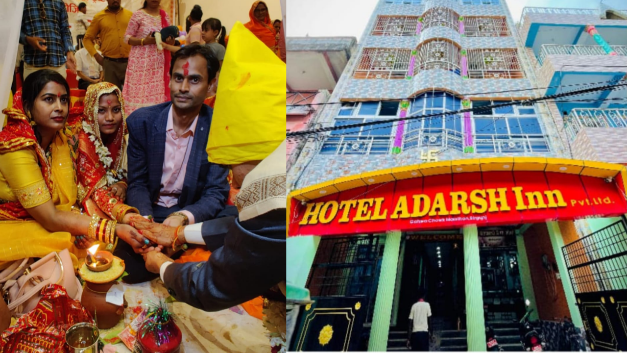 सामुहिक बिवाहका एक जोडीलाई कन्या दान गरे बिजय सर्राफ परिवार