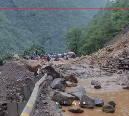 मध्यपहाडी लोकमार्ग र कालीगण्डकी कोरिडोर अवरुद्ध