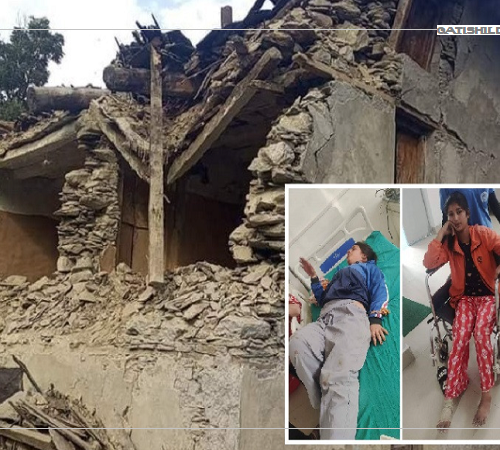 बझाङ भूकम्प अपडेट/ एक जनाको ज्यान गयो, १३५ घर भत्किए