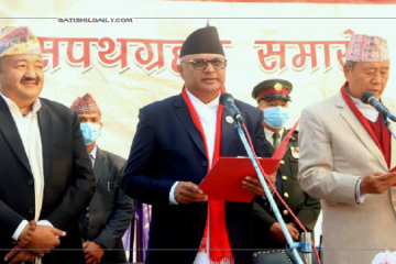 सभापति  देउवाको सहमतिमा केदार कार्कीलाई कोशी प्रदेशको मुख्यमन्त्री बनाइयो