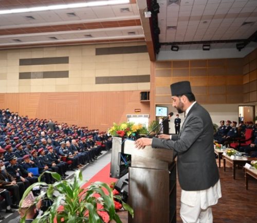 हरेक नागरिकले सुरक्षाको अनुभूति हुने गरी सेवा प्रवाह गर्न प्रहरी कर्मचारीलाई निर्देशन