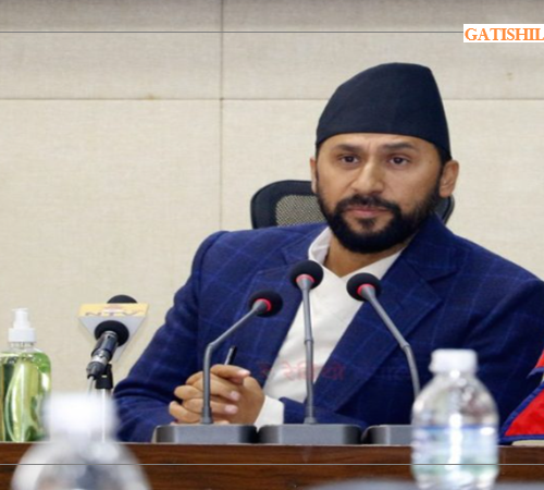 आफ्नै निर्देशनमा पाँच घण्टा टिकेनन्   गृहमन्त्री रवि लामिछाने