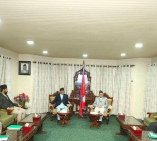 सभामुखको पहलमा तीन प्रमुख दलका शीर्ष नेताहरुको बैठक बालुवाटारमा
