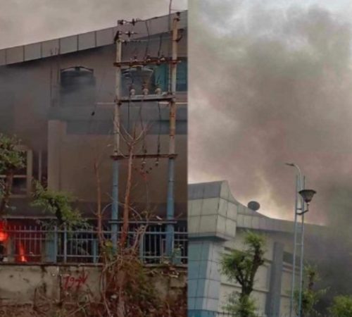 कलंकी भाटभटेनी सुपर मार्केटमा आगलागी, १ करोड ७० लाखको क्षति