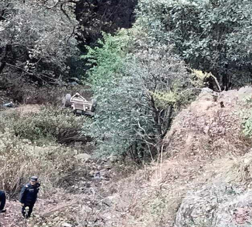 ट्याक्टर दुर्घटना हुँदा दुई जनाको मृत्यु