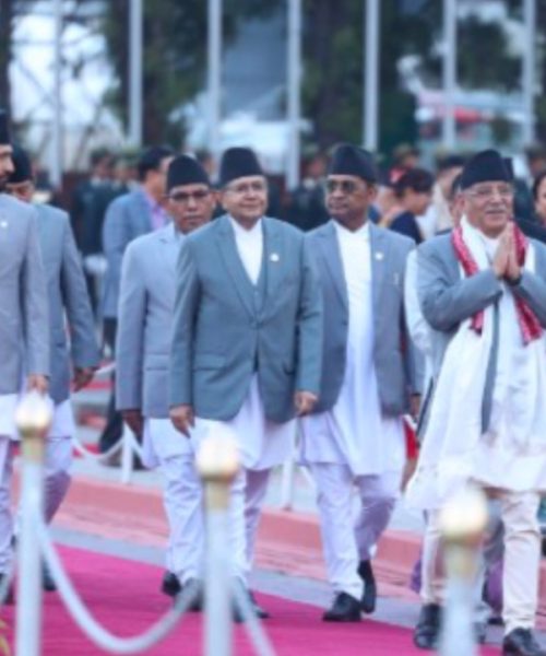 माेदीकाे शपथमा भाग लिएर प्रधानमन्त्री दाहाल स्वदेश फिर्ता 