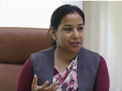ठोरी नाकालाई त्रिदेशीय नाकाका रूपमा स्थापित गर्ने: रेनु दाहाल