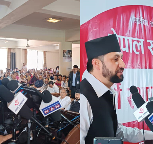 उपप्रधान एवं गृहमन्त्री लामिछानेलाई प्रधानमन्त्री बनाउन अध्यक्ष सिके राउतको आश्वासन