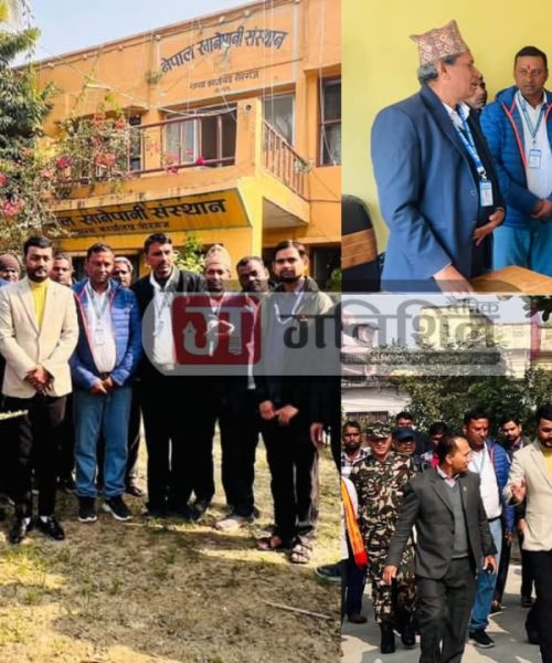 खानेपानी कार्यलय वीरगञ्ज मन्त्री यादव को अनुगमण