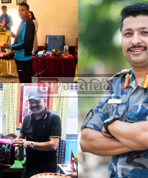 अन्तत डिएसपी रिजाल पर्साबाट धनुषाको लागि बिदाई