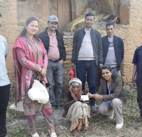 बझाङकी तुलसीदेवी जोशी ९६ वर्षको उमेरमा घरमैपाइन नागरीकता