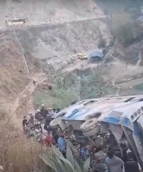 अर्घाखाँचीको शितगंगामा बस दुर्घटना – चार जनाको मृत्यु, २६ जना घाइते