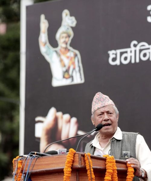 देशमा गुण्डाहरुको शासन भएको अध्यक्ष केशरबहादुर बिष्टको आरोप