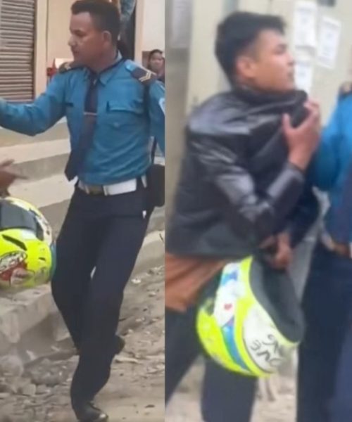 ट्राफिक प्रहरीको कुटपिटको अर्को भिडियो पनि सार्वजनिक