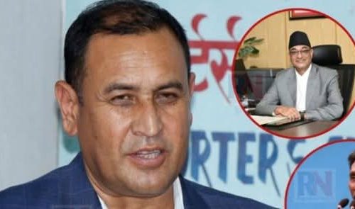 भिजिट भिसा प्रकरणमा कांग्रेस नेता खतिवडाले श्रममन्त्री भण्डारीलाई पनि मुछे
