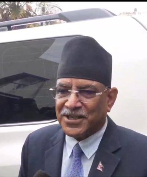 “भिजिट भिसा अग्नि सापकोटासँग साट्यो भन्ने कुरा वाहियात हो”: प्रचण्ड