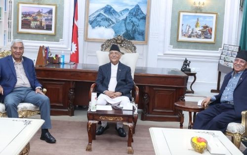 संसद्को गतिरोध अन्त्य गर्न तीन दलबीच सहमति, रास्वपाले मानेन