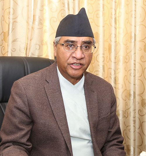 भिजिट भिसा प्रकरणमा गृहमन्त्रीको संलग्नताबारे देउवाले भने- बेकारको कुरा हो