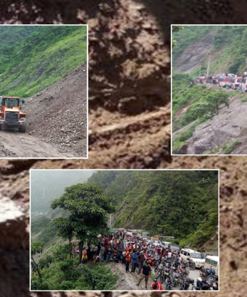 बर्खा लागे संगै यात्रुलाई सास्ती -विभिन्न राजमार्गको सात वटा सडक पूर्णरूपमा अवरुद्ध