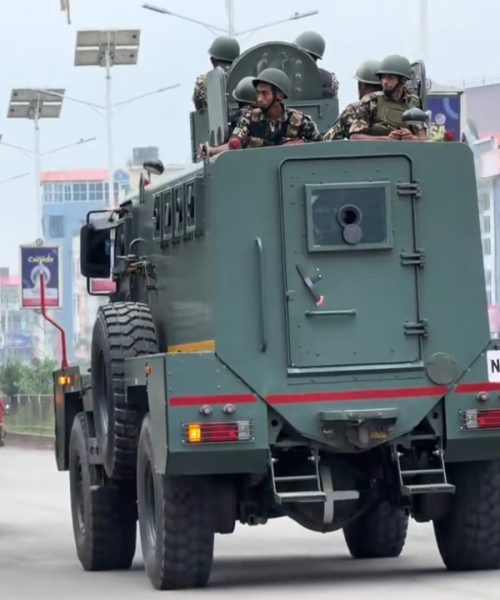 मदान गराउन सेनाको ‘कडा सुरक्षा’ कवच: देशभर सेना परिचालन